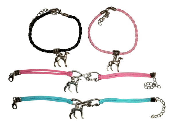 Pulseras solidarias Galgos